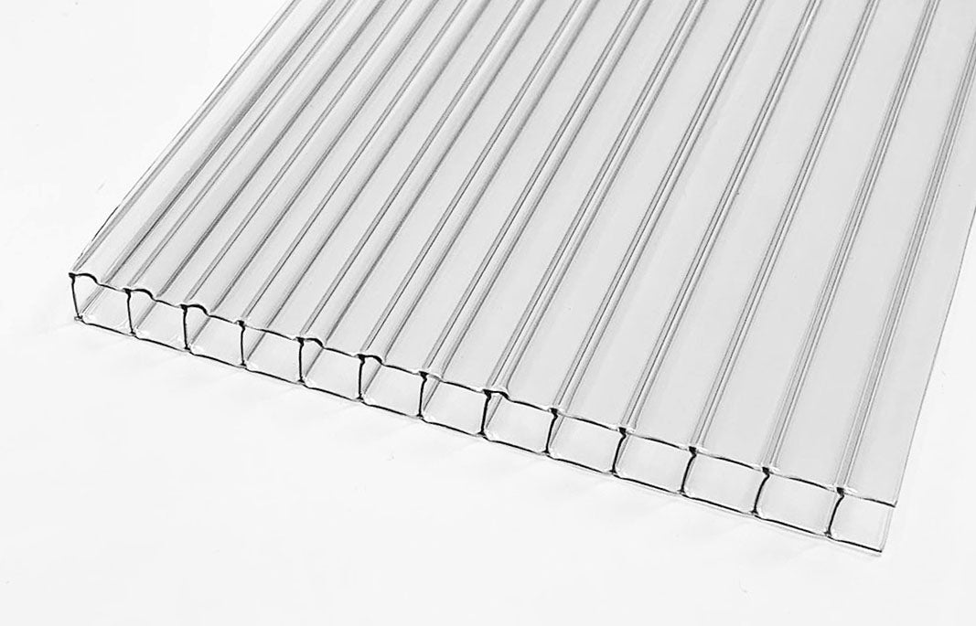 Twin Wall - Clear 10mm - Verolite- Polycarbonate Sheets