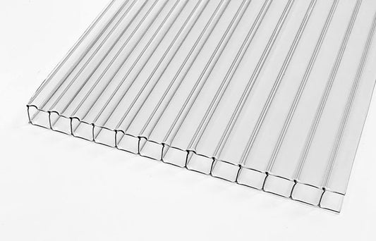 Twin Wall - Clear 10mm - Verolite- Polycarbonate Sheets