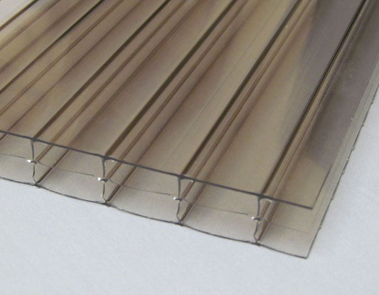 Triple Wall - Bronze (Smoke) 16mm - Polycarbonate Sheets