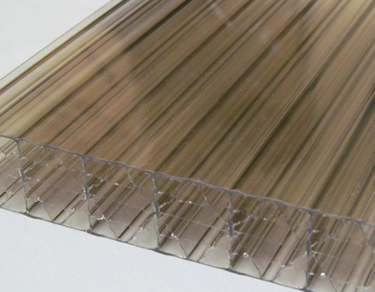 5 Wall - Bronze (Smoke) 25mm - Polycarbonate Sheets