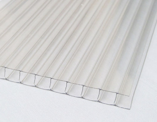 Twin Wall - Clear 10mm - Thermoclear - Polycarbonate Sheets